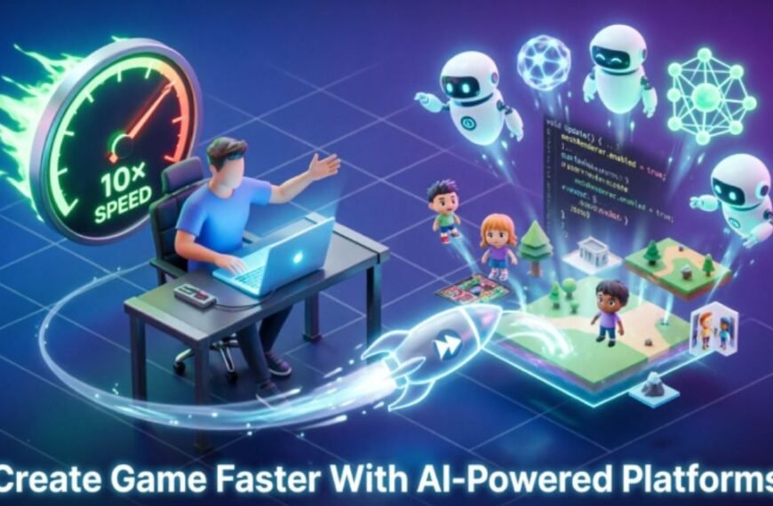 Create Game Faster With AI-Powered Platforms